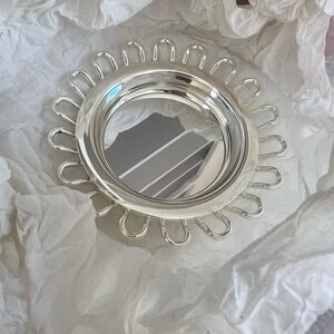 NWT Kate Spade Silver Ring Tray